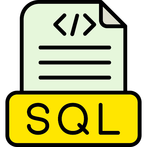 Sql file - free icon