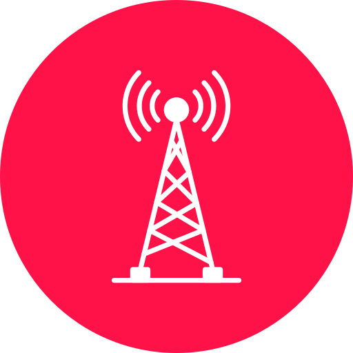 torre de radio icono gratis