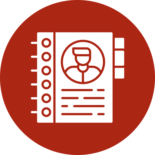 directorio telefónico icono gratis