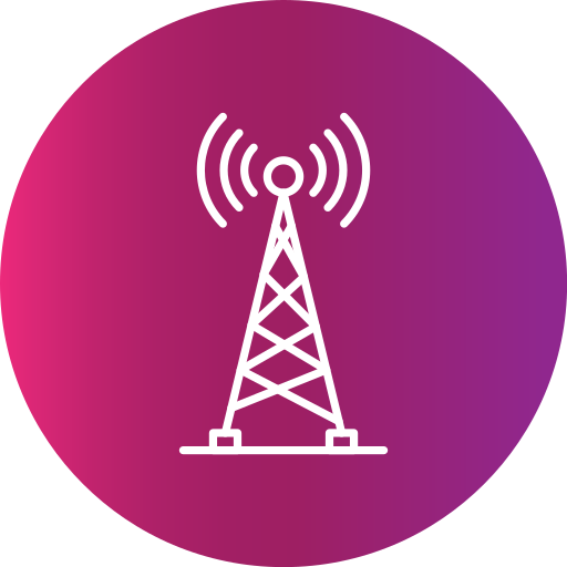 torre de radio icono gratis