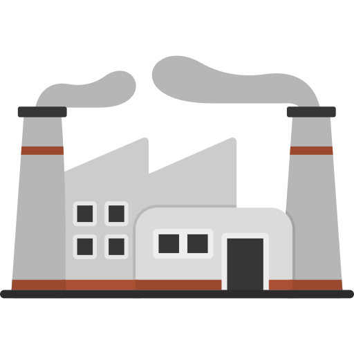 Factory Generic Flat icon