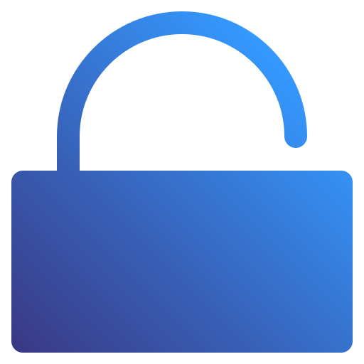 Unlock - free icon