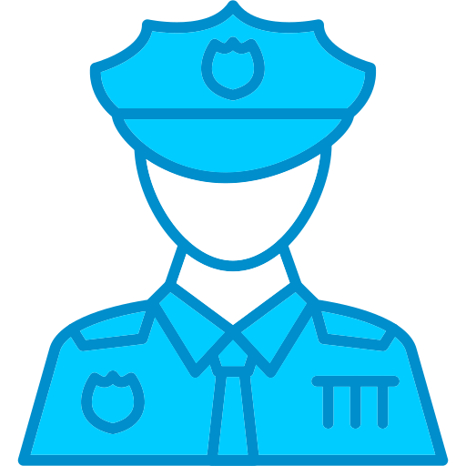 Policeman Generic Blue icon