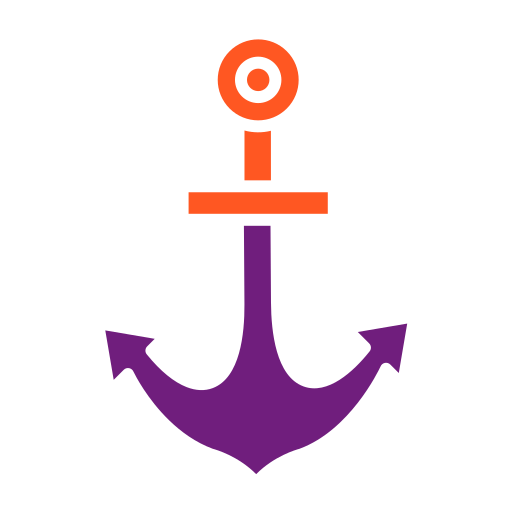 Anchor free icon