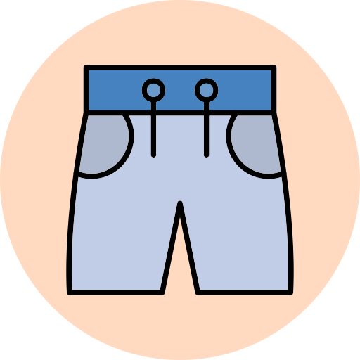 pantalones cortos icono gratis