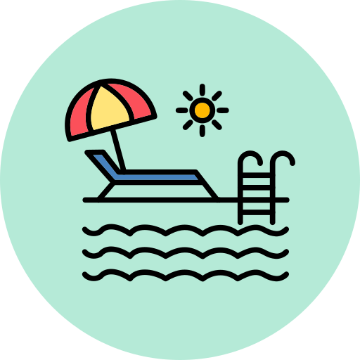 Swimming pool free icon