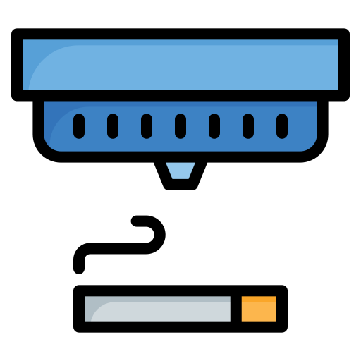 Smoke detector free icon