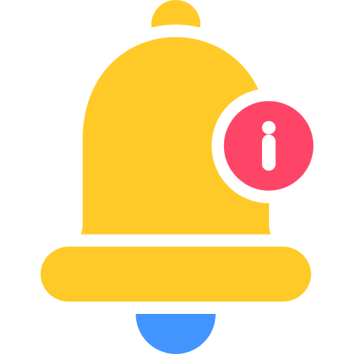 Notification bell Generic Flat icon