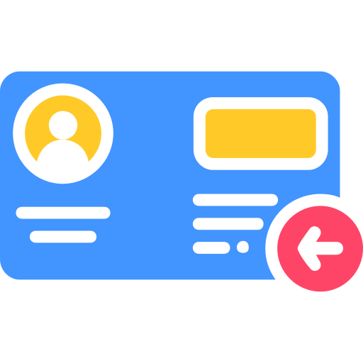 tarjeta de identificación icono gratis