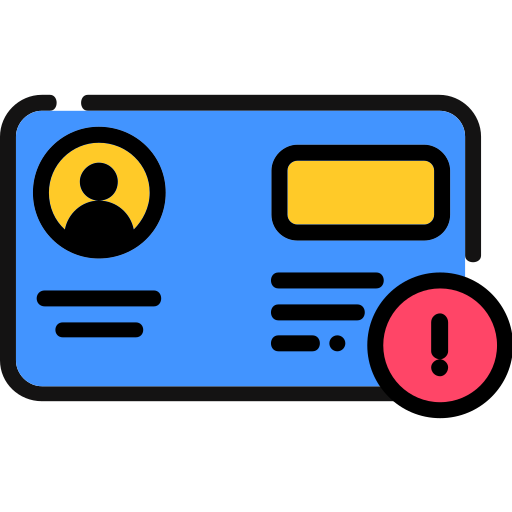 tarjeta de identificación icono gratis