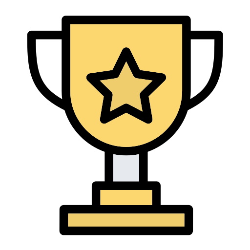 Trophy Generic Outline Color icon