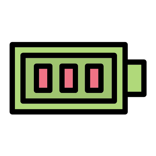 Full battery Generic Outline Color icon