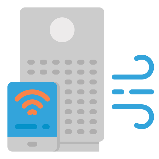 purificador de aire icono gratis