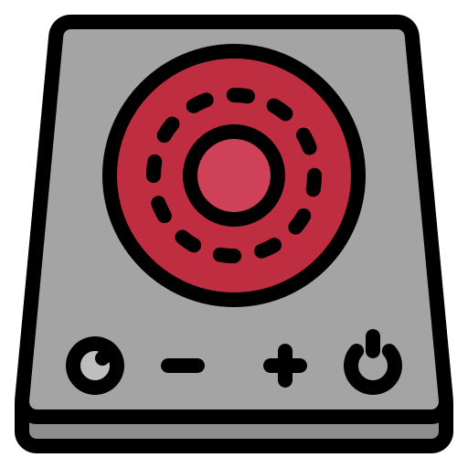 Electric Stove Generic Outline Color Icon