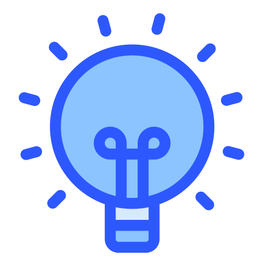 Bulb Generic Blue icon