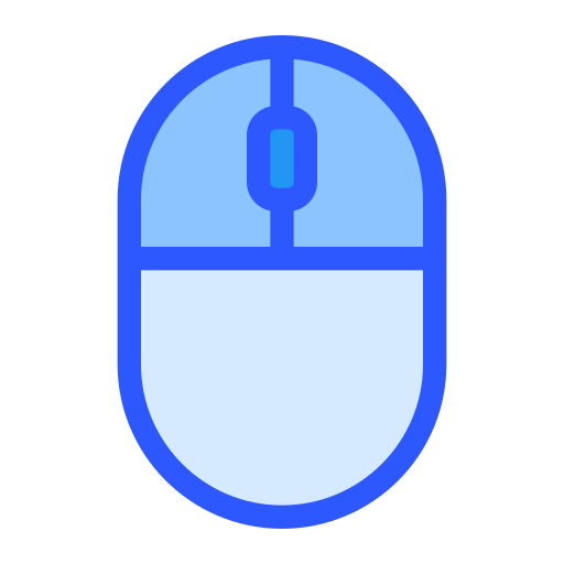 Mouse Generic Blue icon