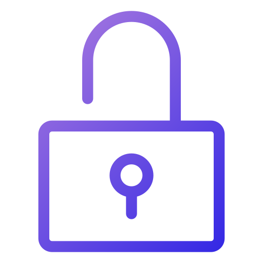 Unlock - free icon