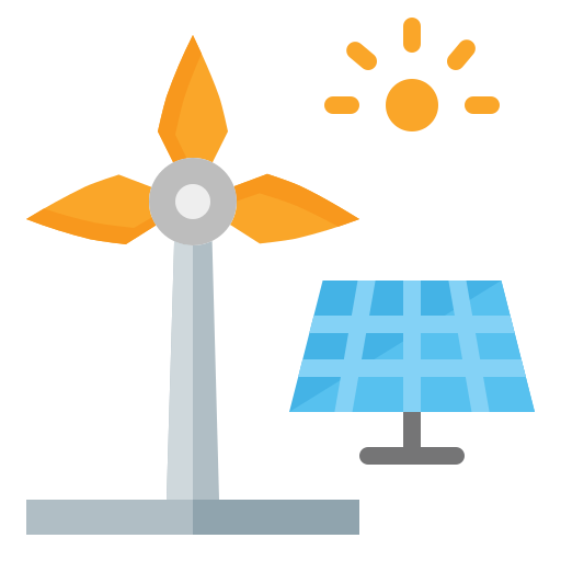 Renewable energy - Free ecology and environment icons