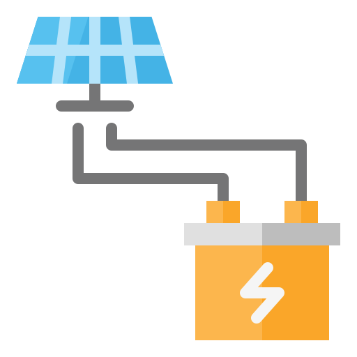 panel solar icono gratis