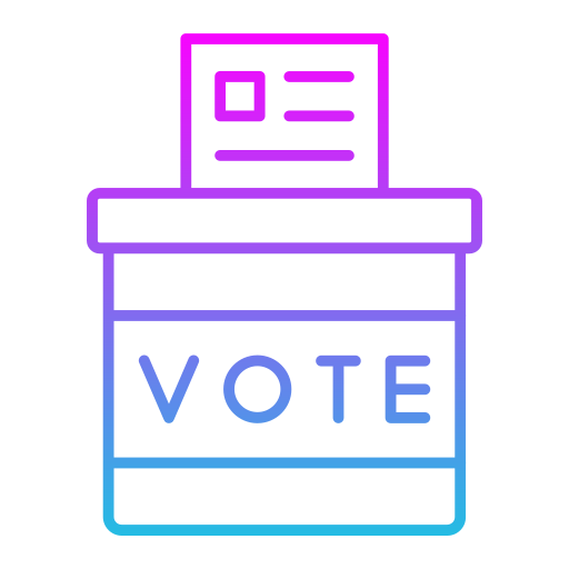 Casilla de votacion icono gratis