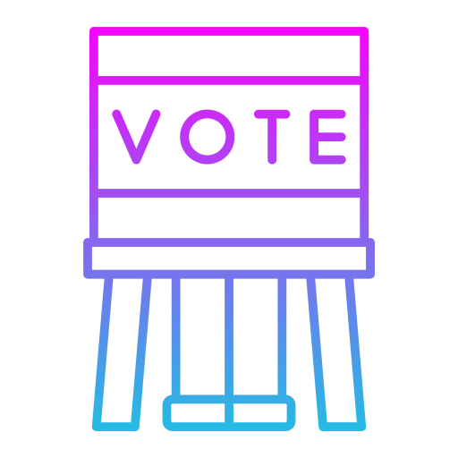 Cabina de votación icono gratis