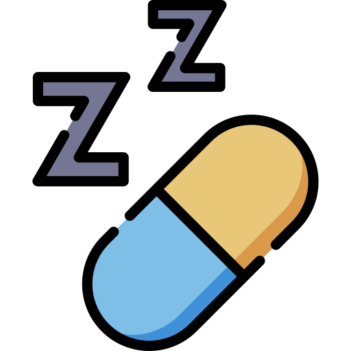 dormido icono gratis