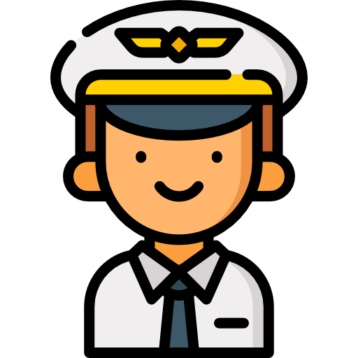 Pilot free icon Pilot free icon