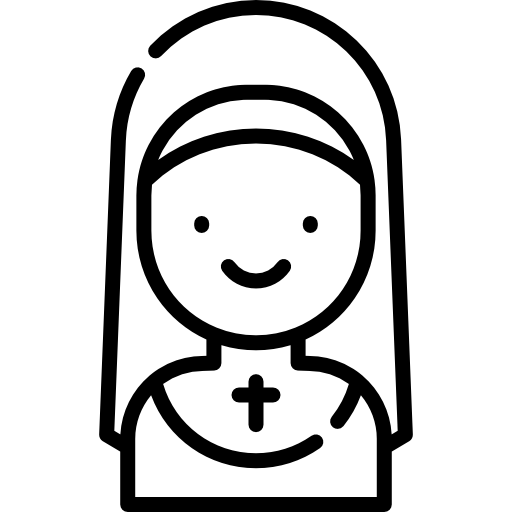 Nun free icon