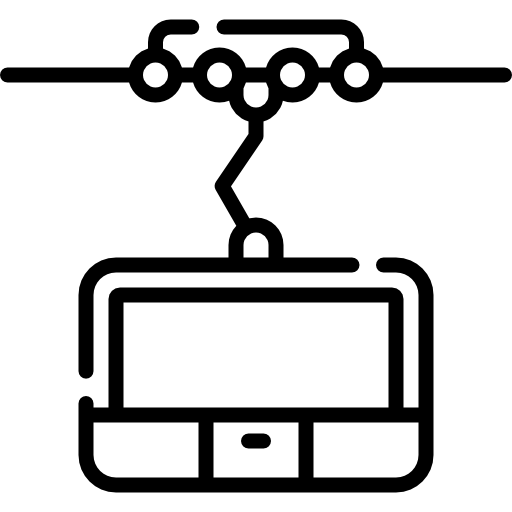 téléphérique Icône gratuit