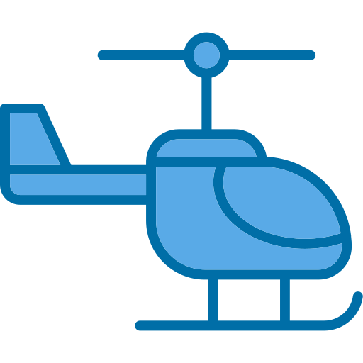 helicóptero icono gratis