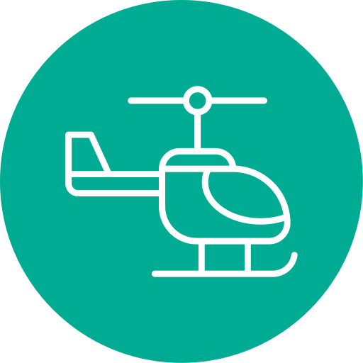 helicóptero icono gratis