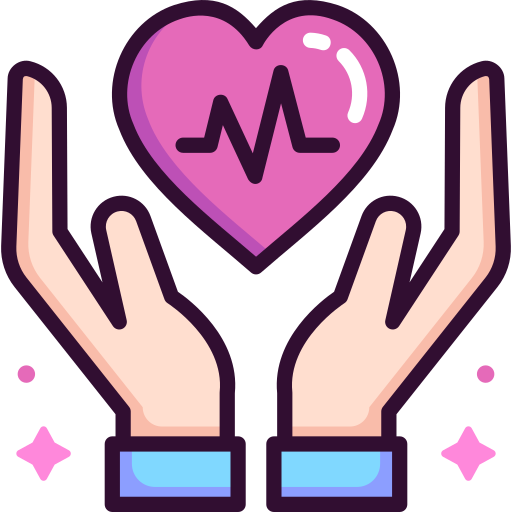 seguro de salud icono gratis