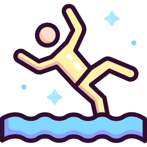 Falling - free icon