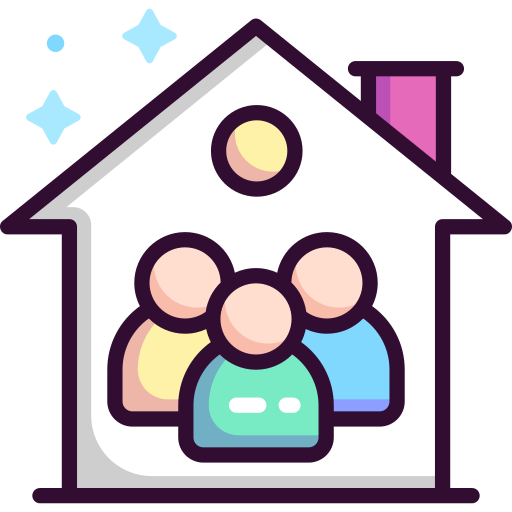 seguro de hogar icono gratis