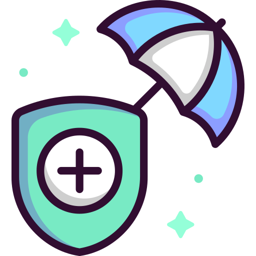 seguro de salud icono gratis