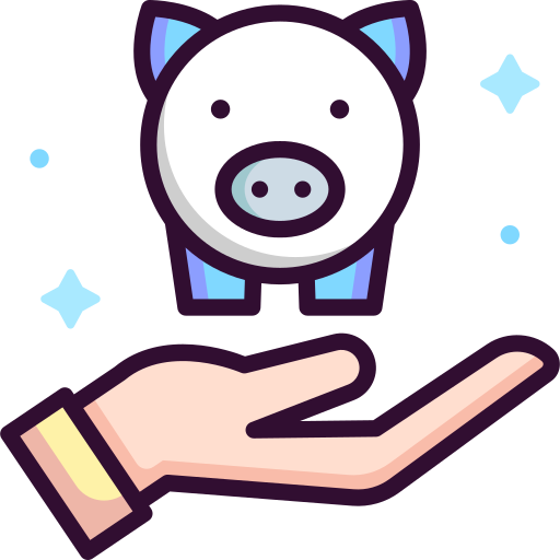 ahorrar dinero icono gratis