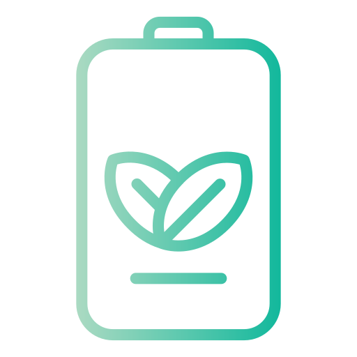 batería ecológica icono gratis
