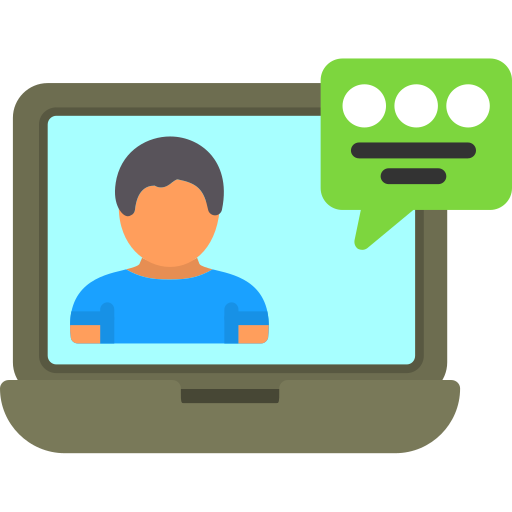 Video conference Generic Flat icon