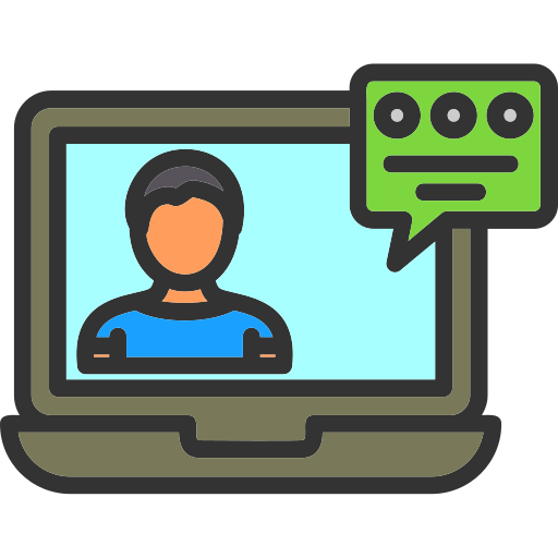 Video Conference Generic Outline Color Icon