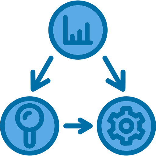 esquema del proyecto icono gratis