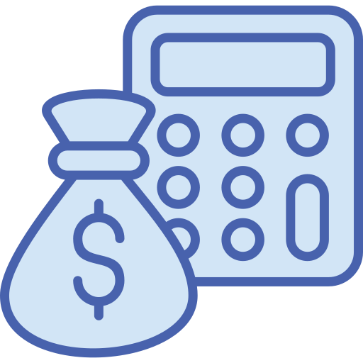 Profit Generic Blue icon