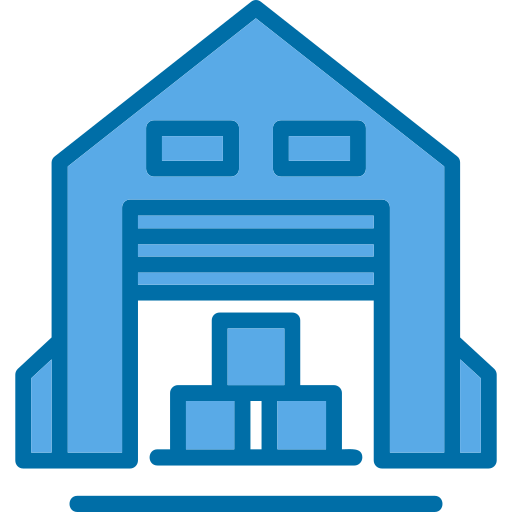 Warehouse Generic Blue Icon