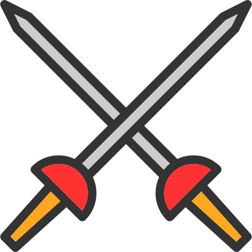 esgrima icono gratis