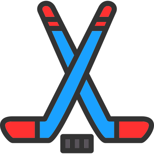 hockey sobre hielo icono gratis