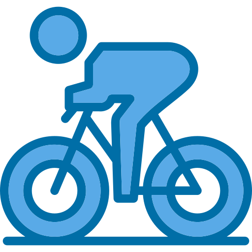 Cycling Generic Blue icon