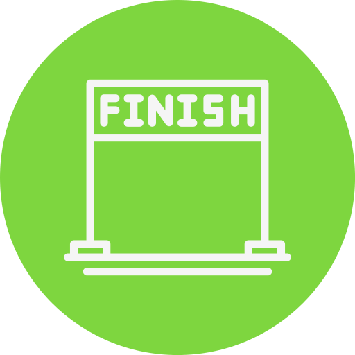 Finish line Generic Flat icon