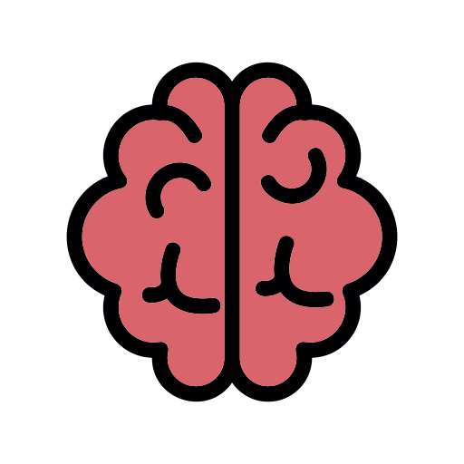 Brain Generic Outline Color icon