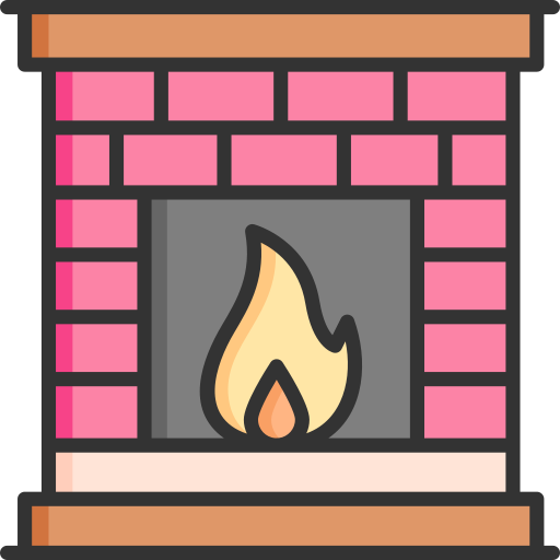 chimenea icono gratis