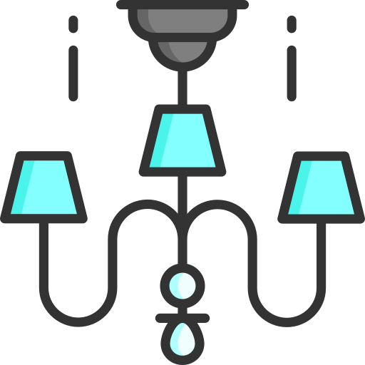 Chandelier free icon