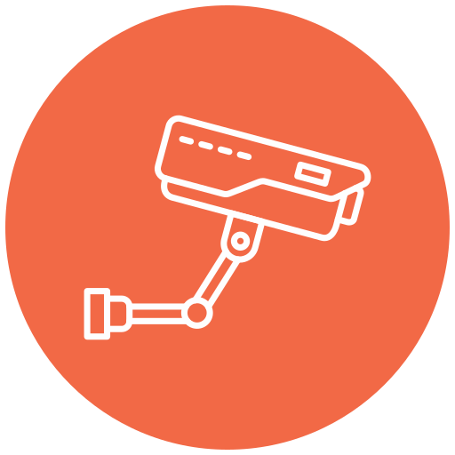 cámara de cctv icono gratis